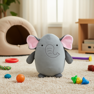 Peluche de Elefante de 27 cm, Animal de Peluche Suave para Mascotas - Product Image 3