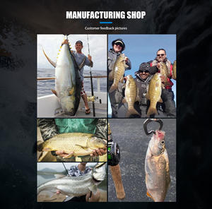 Matériel de pêche bon marché équipement de pêche spinning stylo de voyage canne à pêche pôle - Product Image 6