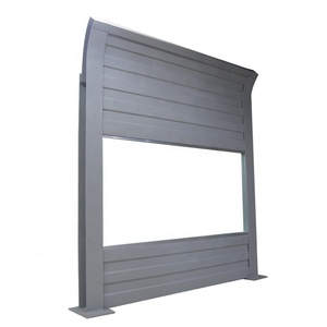 Trasparente edificio per uffici viaduct residenziale barriera antirumore anticorrosione ritardante di fiamma e riduzione del rumore - Product Image 1