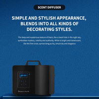 Diffuseur d'aromathérapie électrique avec commande tactile, pour la maison, la voiture, le bureau, contrôle de l'humidité, diffuseur d'huiles essentielles
