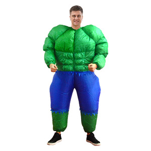 Figura de dibujos animados del <span class=keywords><strong>Hulk</strong></span> para Halloween con disfraz de una pieza para espectáculos de baile - atuendo de cosplay de anime - Product Image 1