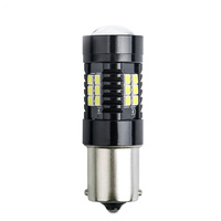 Feux de signalisation LED pour voiture 1156 1157 BA15S, 3030 21SMD, feux de recul, feux antibrouillard et feux de freinage