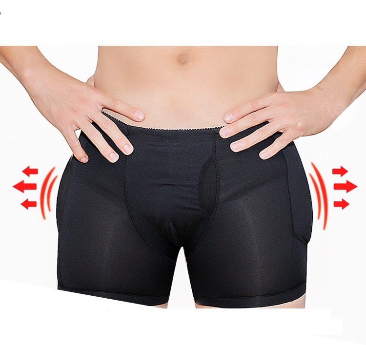 Tummy-Control Plus-Size Body Shaper (A148): side profile showing zones and edge stability