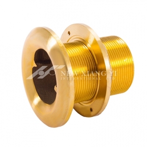Raccords traversants en laiton de 3 pouces avec rondelle, quincaillerie marine pour composants de bateaux et yachts, fabricant taïwanais - Product Image 3