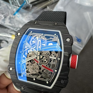 Montres de luxe pour hommes, style 67-02, Sebastien Ogier, <span class=keywords><strong>montre</strong></span> automatique mécanique en carbone TPT, <span class=keywords><strong>ultra</strong></span> légère, extra <span class=keywords><strong>plate</strong></span>, <span class=keywords><strong>montre</strong></span>-bracelet - Product Image 3