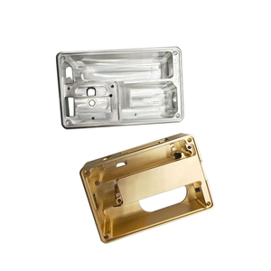 square cnc milling machining battery box generator aluminum enclosure for guitar effects pedal