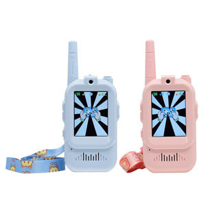 Nuevo Modelo de Videoportero Recargable 2.4G con Audio Nítido y Video <span class=keywords><strong>en</strong></span> Vivo de 30Mixel para Regalo, Walkie-Talkie para Niños - Product Image 4