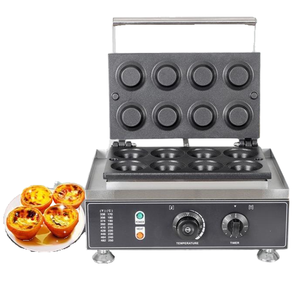 Máquina para Tartaletas de Huevo, 8 Cavidades, Eléctrica, de Acero Inoxidable, con Control de Termostato 50-300 ℃   Para Pastelería y Panadería - Product Image 3
