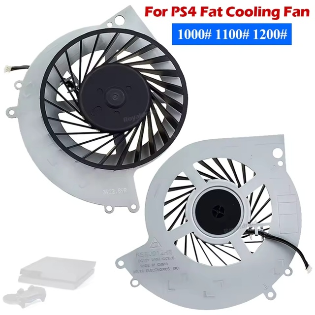 New Inner Cooling Fan for PS4 Game Console Cooler 1000/1200/2000/7000 Series Replacement for PS4 PRO SLIM Host Silent Fan