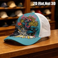 Gorra Trucker de 5 Paneles con Corte Láser, Diseño Moderno para Exteriores, Pedido Personalizado OEM, MOQ Bajo, Serigrafía, Sublimación, Cierre a Presión, Estilo Deportivo y Hip Hop