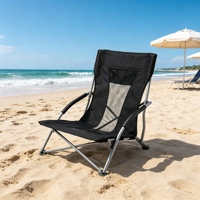 Chaise de plage pliable instantanée sans accoudoirs, multi-positions, pour jardin, printemps, vacances, fêtes et événements