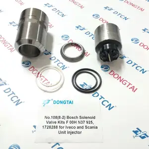 No.108(8-2) BOSCCH Diesel Fuel Engine Solenoid Valve Kits F00HN37925 F 00H N37 925 1728288 for Bosch IVECO SCANIA unit injector