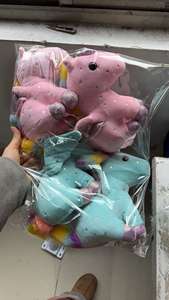 Jouets en peluche licorne assis moins chers / Fabricant de jouets en peluche licorne personnalisés / Jouets en peluche licorne sur mesure - Product Image 5