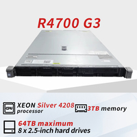 Serveur rack R4700 G3 2CPU 1U avec processeur haute performance Xeon C622 R4700 G3 utilisé en stock