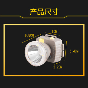 Linterna Frontal LED Recargable LD-4625, Ligera y Portátil para Uso en Campamentos al Aire Libre - Product Image 5