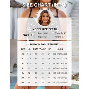 Conjunto de bikini de cintura alta para mujer, traje de baño de dos piezas con control de abdomen, top halter triangular ajustable, ropa de baño modesta - Product Image 6