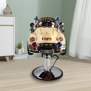 Sillas de Salón de Belleza Ajustables en Altura con Diseño de Dibujos Animados Chinos, Sillas Giratorias para Niños, de Hierro - Product Image 3