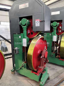 Serra de fita vertical com carrinho, máquina de serra de fita para madeira - Product Image 4