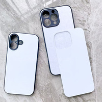 Coque de téléphone en TPU 2D antidérapante par sublimation, vente en gros d'usine de Shenzhen, pour iPhone 15 Pro Max 11 12 13 16 Plus, protection de l'appareil photo