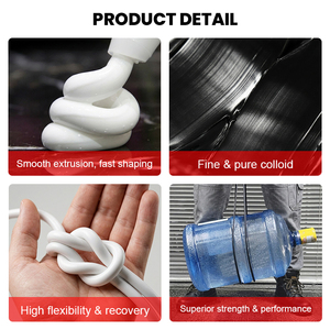 Sellador de <span class=keywords><strong>Silicona</strong></span> Acética BILIN GP Blanco <span class=keywords><strong>Antimoho</strong></span> de un Componente para Carpintería, Construcción, Baño, Cocina y Sanitarios - Product Image 6