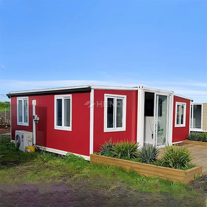 Maisons préfabriquées extensibles <span class=keywords><strong>à</strong></span> construction rapide 20 pieds 40 pieds, villas préfabriquées pliables et extensibles, maisons conteneurs pour usage extérieur - Product Image 2