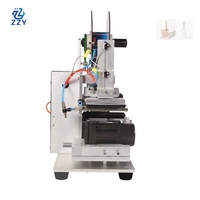 Machine d'étiquetage semi-automatique pour surfaces planes (haut et bas) et bouteilles carrées, pour gel à ongles et petites entreprises de beauté