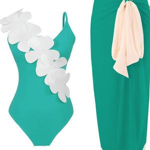 OUTPACE Plus Size Woman Over the Shoulder Swimwear Swimwear Women Fashion 2025 Push up for Sale - Product Image 5