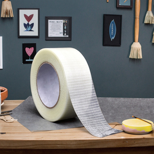 Sandık ağır su geçirmez takviyeli çember bant 50m güç temizle Filament karton sızdırmazlık nakliye ambalaj için koli bandı - Product Image 1