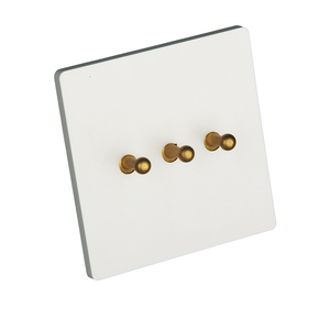 Interruttore a Parete Elettrico Personalizzato in Ottone Stile Retrò CE 110V 1 GANG 2 GANG 2 VIE 3 VIE Dimmerabile per Casa Bar Hotel - Product Image 3