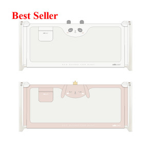 Chocchick Bảo Vệ Người Lớn Trẻ Em Bảo Vệ Toddler Khóa Latch An Toàn Cổng Chốt Khóa Tủ Khóa Bé Safeti Giường Nôi Đường Sắt Guard - Product Image 2