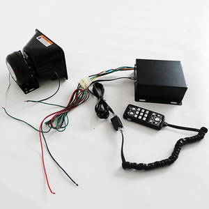 Speaker Sirine 2-Way Aluminium 12V 200W Baru, Keras, untuk Mobil Ambulans, Mobil Polisi, Truk, Sepeda Motor, Alarm, Amplifier - Product Image 2