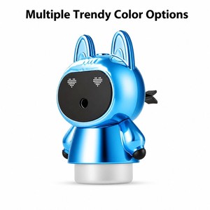Robot Bunny <strong>Car</strong> Air Freshener <strong>Diffuser</strong> <strong>Refillable</strong> Essential Oil Bottle for All <strong>Car</strong> Models No Cable Wireless Use for <strong>Car</strong> Care - Product Image 3