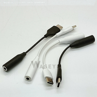 Adaptador de Audio Digital de 3.5mm con 4 Polos, Cable S/USB Tipo-C para iPhone/Auriculares, Nuevo, con Protección OT&P