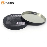 Boîte ronde en étain personnalisée en gros, boîte en métal à couvercle perforé pour bonbons, menthe, épices, bougies