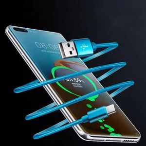 High Quality 1M USB Type C <b>Fast</b> <b>Charging</b> Phone <b>Cable</b> Nylon USB C Data <b>Cable</b> For Mobile Phone - Product Image 4