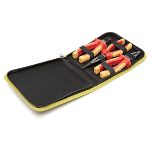 <span class=keywords><strong>VED</strong></span> 1000V, alicates aislados de Punta larga, cortador de cables, pelacables de electricista, herramienta Multi Manual, estuche rígido de aluminio y acero, 2 juegos - Product Image 2