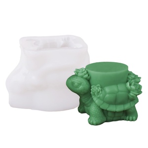 Molde de silicona 3D de tortuga para velas al por mayor, molde de silicona DIY para velas aromáticas y decoración del hogar, molde de resina. - Product Image 5