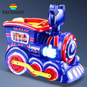Venta directa de fábrica Happy Music Kids Train Swing Mecedora Coche Juguete Máquina de entretenimiento Que funciona con monedas Paseos para niños - Product Image 3