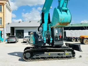 Kobelco รถขุดตีนตะขาบ SK135SR มือสองพร้อมปั๊มเครื่องยนต์มอเตอร์ & เกียร์ประสิทธิภาพสูง0.5เมตรถัง74KW - Product Image 6