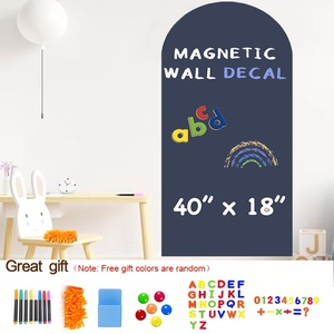 Gewölbte 60*120cm Magnetische PP Mattierte Oberfläche Tafelaufkleber Nicht Faltbar Graffiti-Farbtafel für Zuhause Abwischbare Wandtafel - Product Image 6