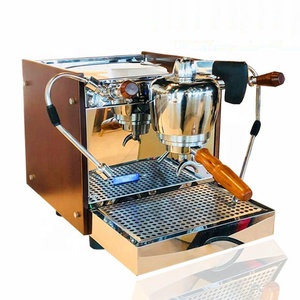 <span class=keywords><strong>Cafetera</strong></span> <span class=keywords><strong>italiana</strong></span> de un solo grupo comercial, <span class=keywords><strong>cafetera</strong></span> Espresso, calderas duales, <span class=keywords><strong>cafetera</strong></span> de uso doméstico - Product Image 4