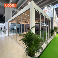 Pavillon extérieur motorisé/manuel UOGEL C10 imperméable avec éclairage LED RGB pour des moments de détente confortables dans le jardin