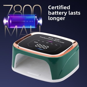 Lampe à ongles rechargeable 108W, séchage rapide du gel, agent de polissage UV, sécheuse sans fil, équipement professionnel pour salon de manucure, nouveauté - Product Image 4