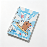 Carnet à spirales A5 imprimé sur mesure, carnet à spirales à couverture rigide, carnet à spirales Kawaii en gros pour étudiants et enfants