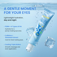 Crème Hydratante Triple Rouleaux Rafraîchissante Whalesay 20g pour le Visage : Lignes de Frinques, Rides du Cou, Rides du Nez, Rides du Contour des Yeux