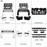 Kit de conversion de pare-chocs avant pour LC250 2024 2025 – Ensemble de calandre et façade avant style VX