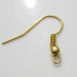 Crochets d'oreille en laiton plaqué argent en gros <span class=keywords><strong>pour</strong></span> accessoires <span class=keywords><strong>de</strong></span> <span class=keywords><strong>bijoux</strong></span> d'oreille - Product Image 3