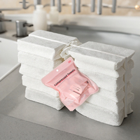 Portable comprimé Mini tablette visage serviette jetable Spunlace tissu non tissé emballage individuel bonbon-Style serviette jetable