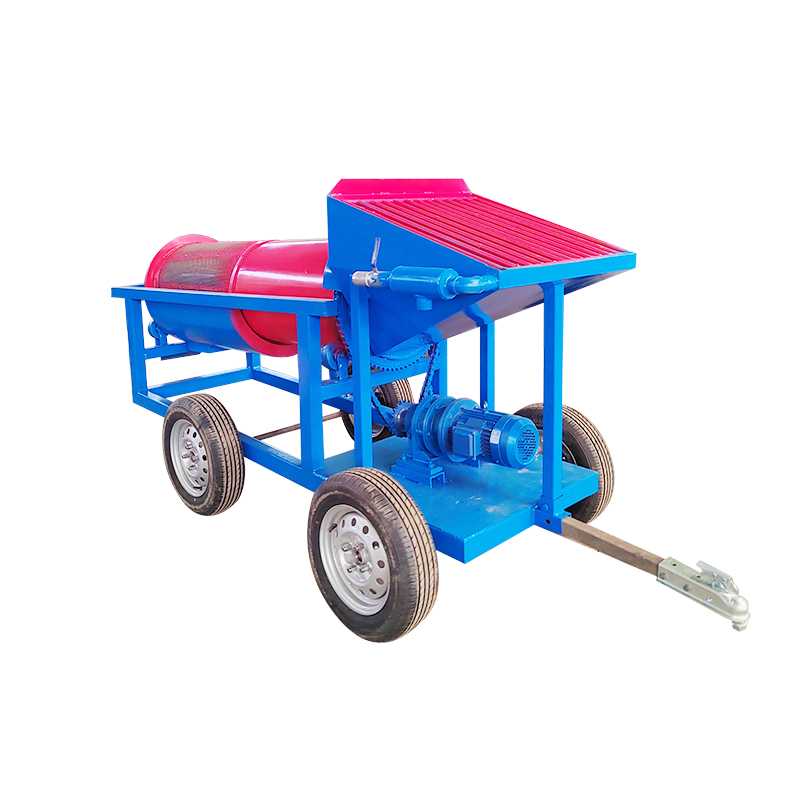 Золотистый песчаный сепаратор, моющая установка, мобильный Алмазный металлический сепаратор, оборудование для добычи золота, троммель, экран