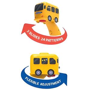 畅销圣诞儿童礼品巴士投影绘图玩具教育投影玩具带笔书桌儿童绘图玩具 - Product Image 2